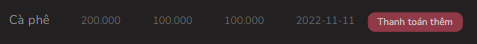 Nút thanh toán thêm cho nhà cung cấp